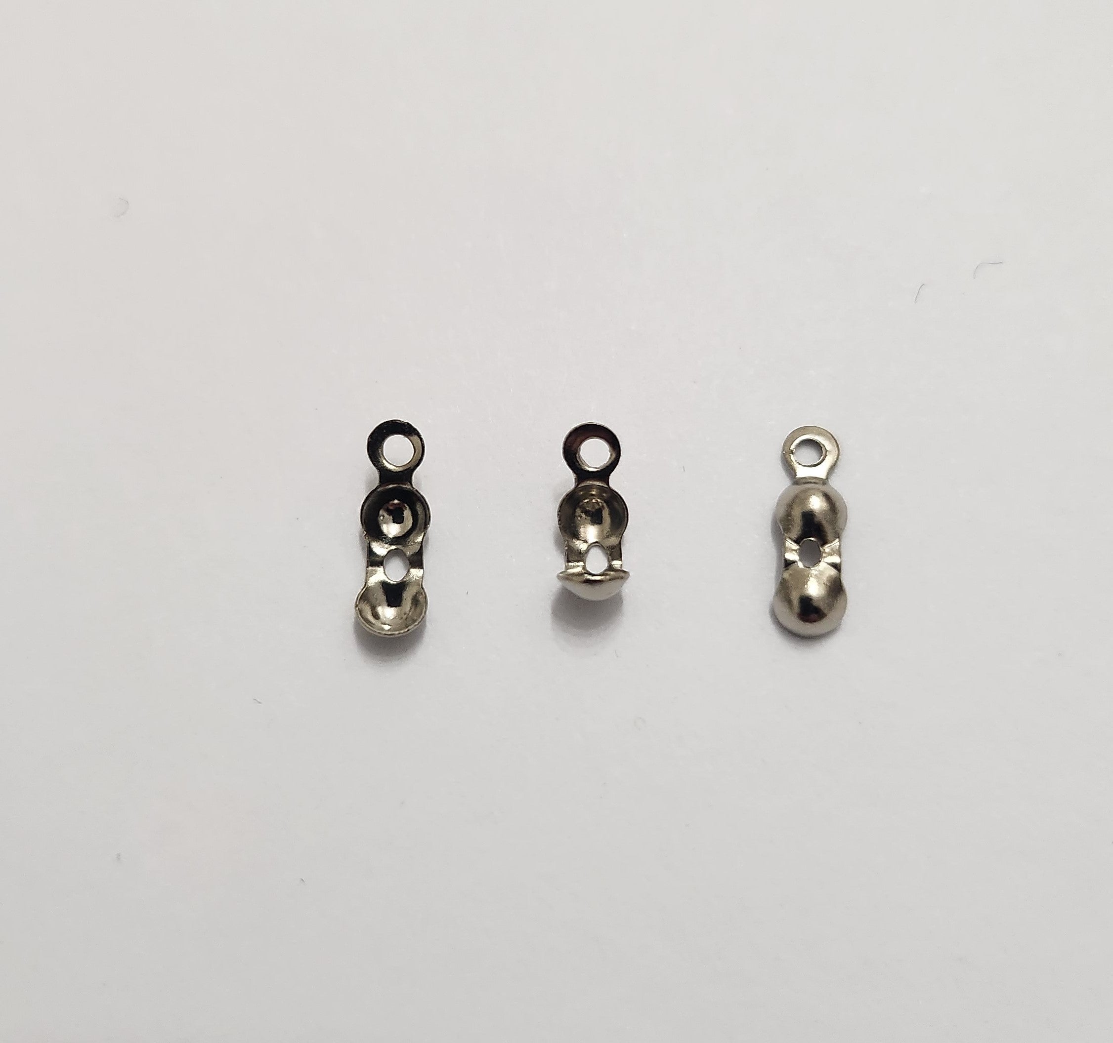 COPRINODO IN OTTONE MM. 3,5 COL.ARGENTO