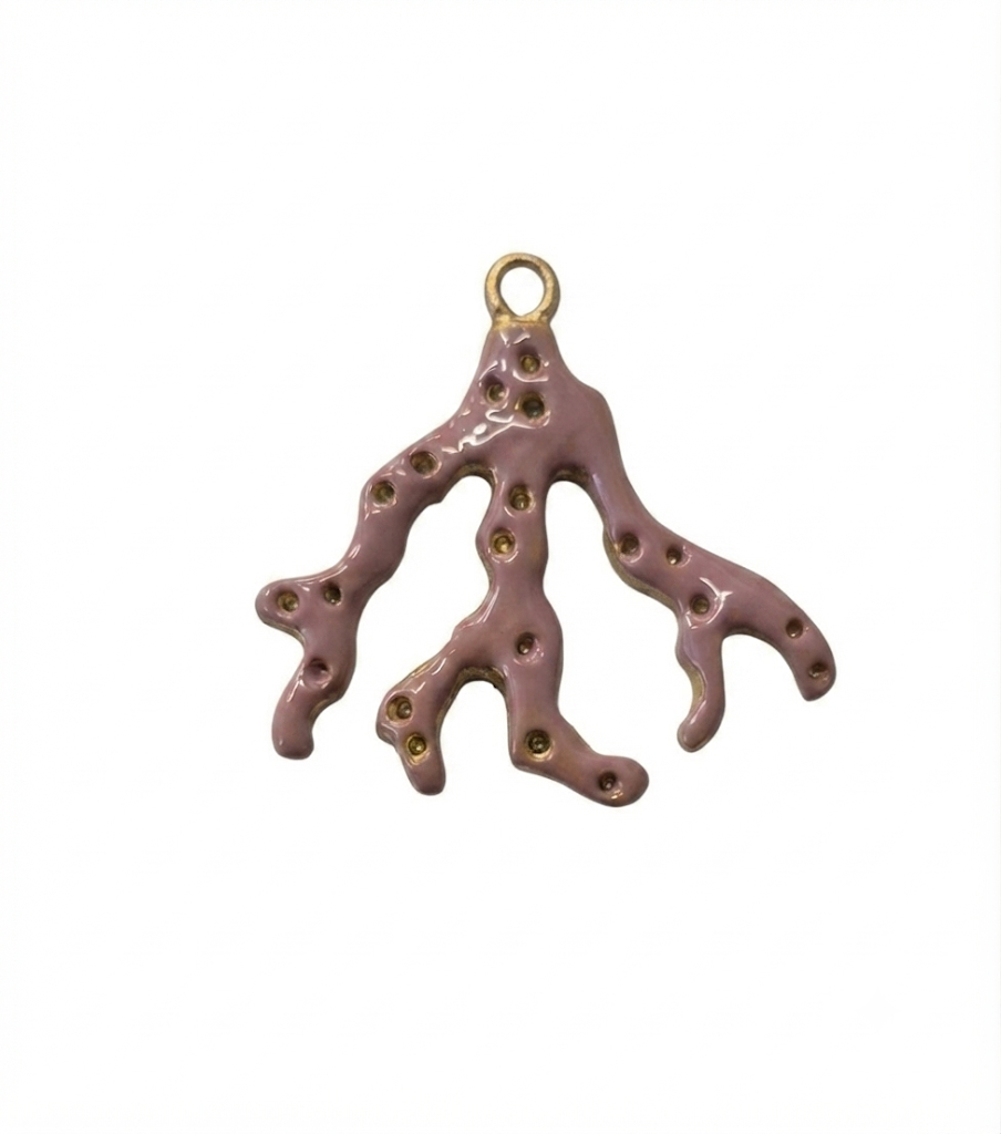 Centrali in zama Nickel Free smaltati (pack 1 pz.) le dimensioni sono comprensive di anellino.