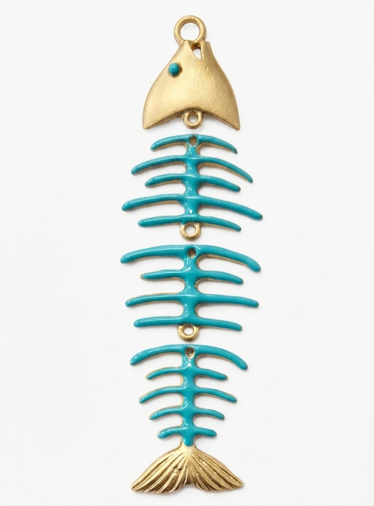 Centrali in zama Nickel Free smaltati (pack 1 pz.) le dimensioni sono comprensive di anellino.