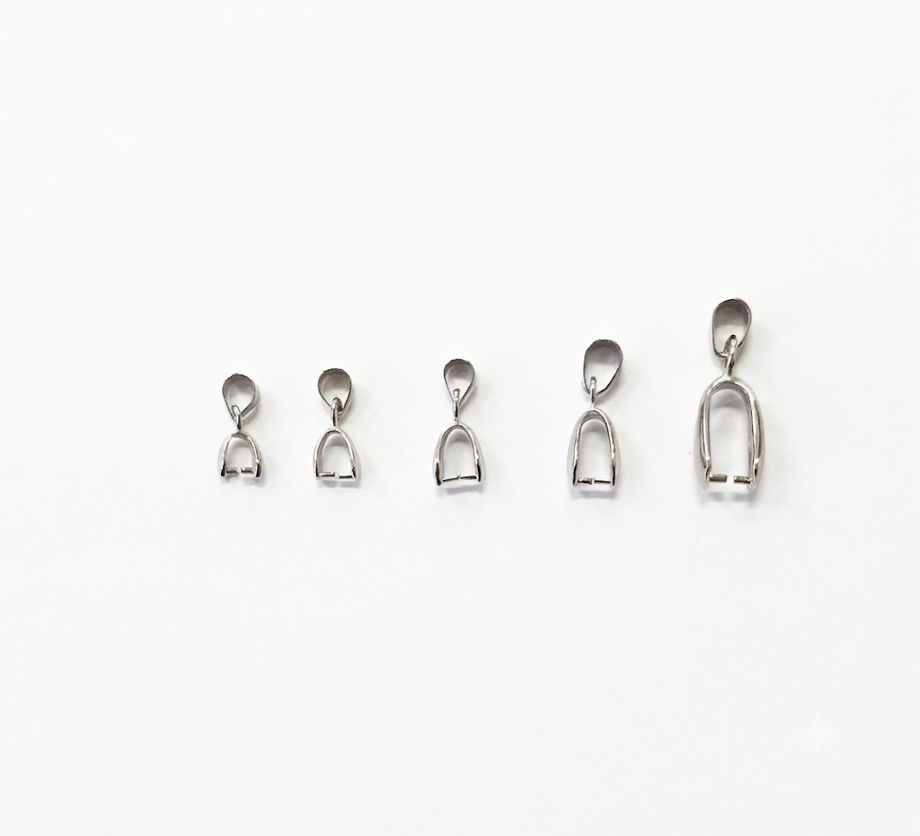 Ganci per ciondoli in ottone (pack. pz. 1)