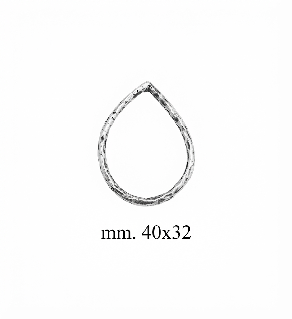 Orecchini in zama ad anello (pack. 1 coppia)