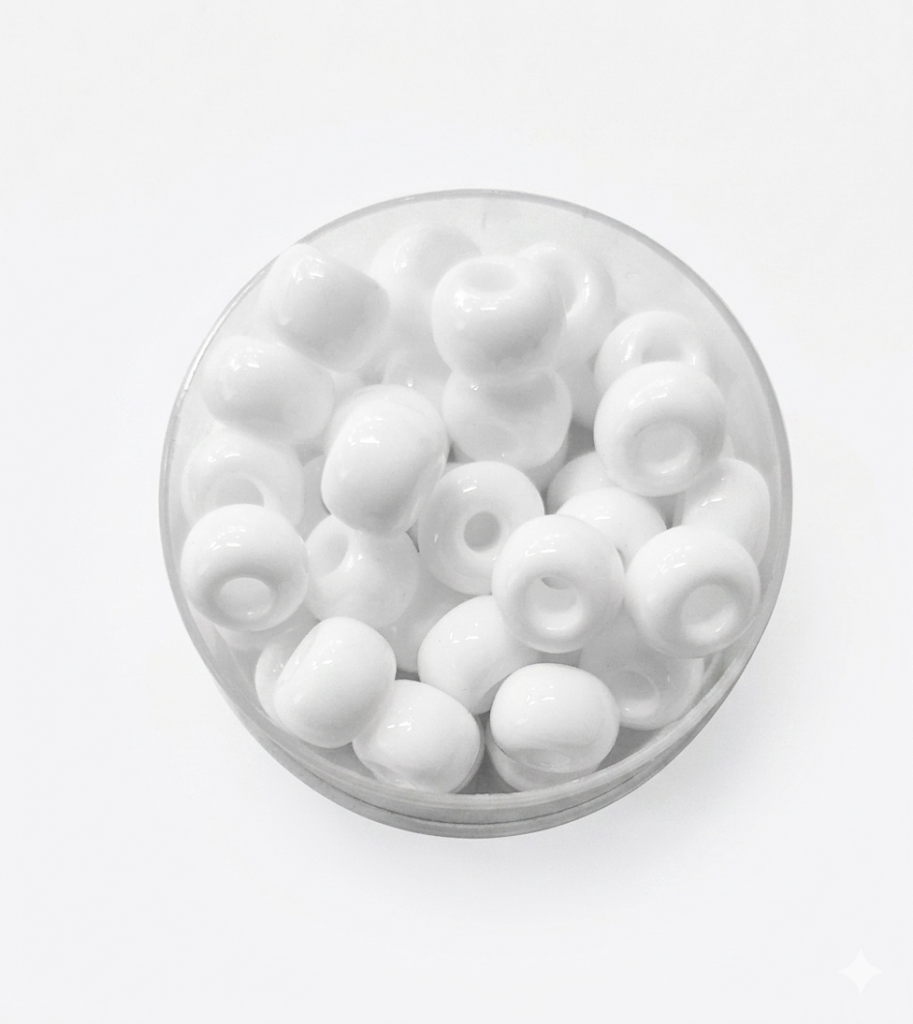 Perline in vetro made in repubblica ceca ( pack 250 gr )