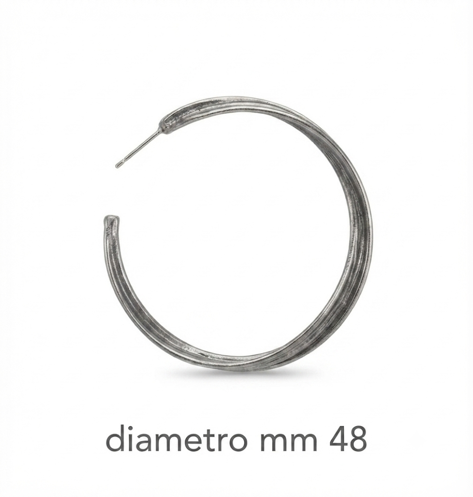 Orecchini in zama ad anello (pack. 1 coppia)