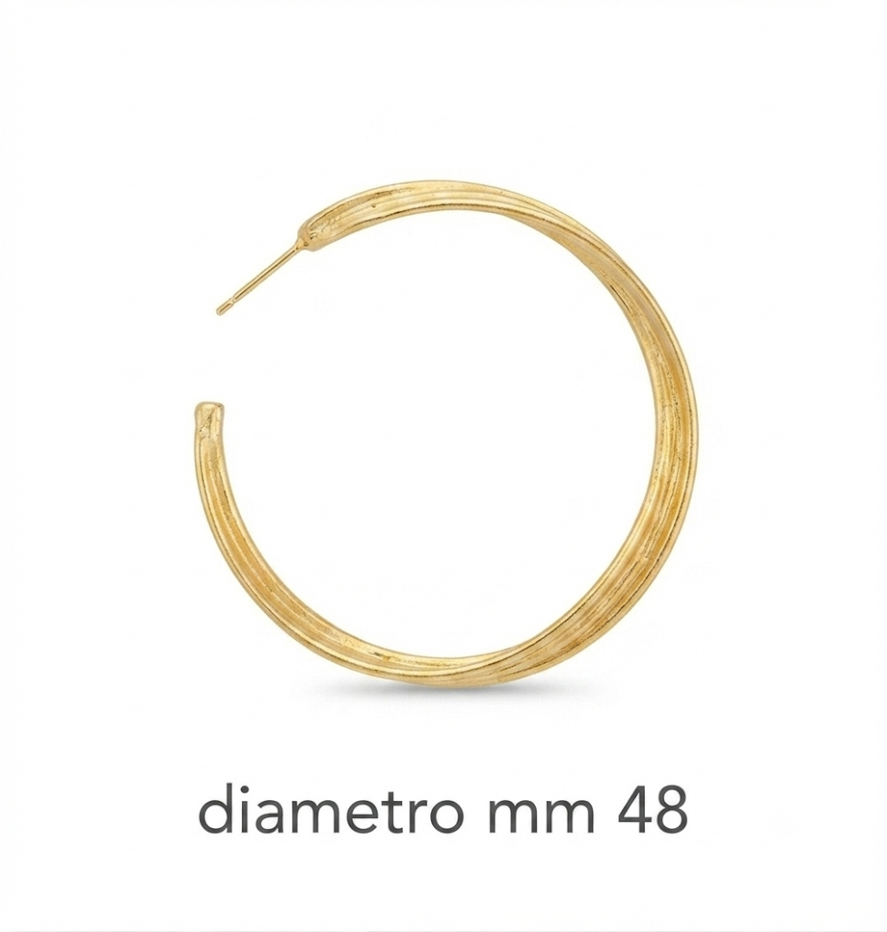Orecchini in zama ad anello (pack. 1 coppia)