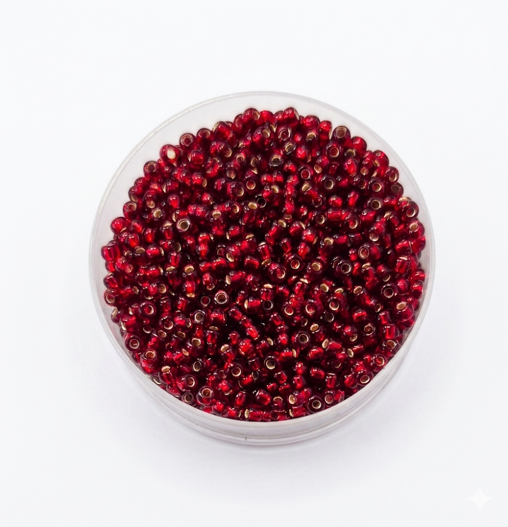 Perline in vetro made in repubblica ceca ( pack 250 gr )