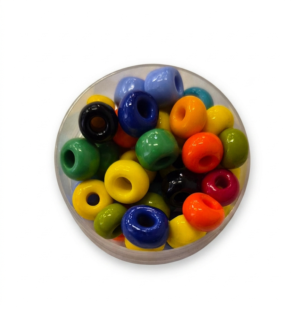 Perline in vetro made in repubblica ceca ( pack 250 gr )