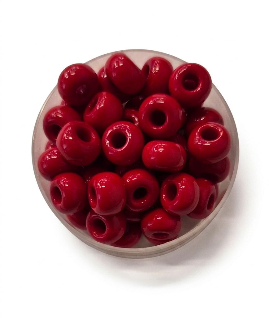 Perline in vetro made in repubblica ceca ( pack 250 gr )