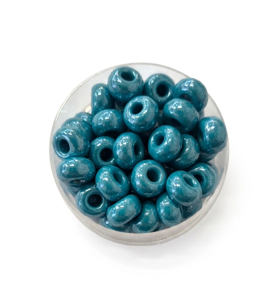 Perline in vetro made in repubblica ceca ( pack 250 gr )